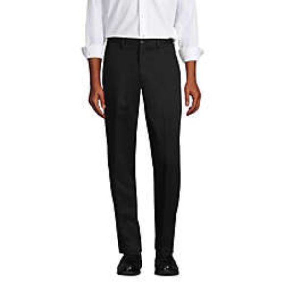 Lands' End Men's Comfort Waist No Iron Chino Pants - 29
